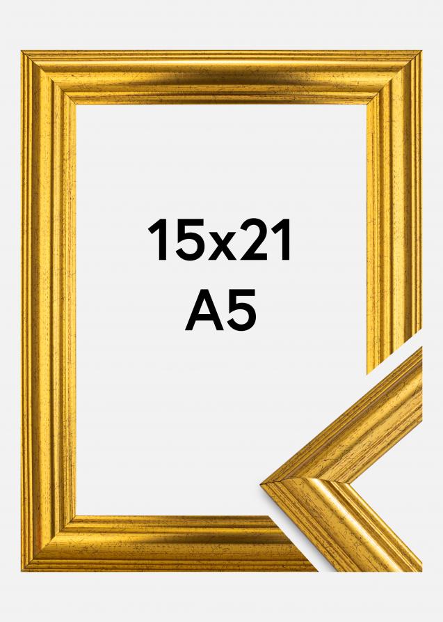 Rahmengalerie24 cadre photo A5 cadre béton 15x21 cm bois verre acrylique  sans passe-partout cadre portrait cadre photo cadre ou