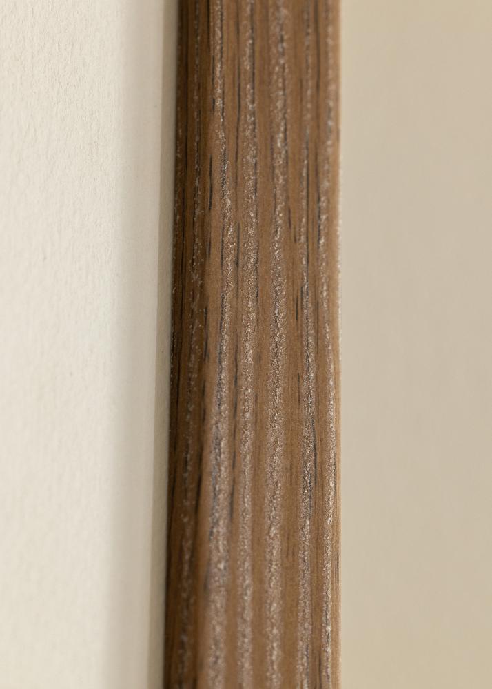 Cadre Fiorito Verre acrylique Chne Fonc 40x60 cm