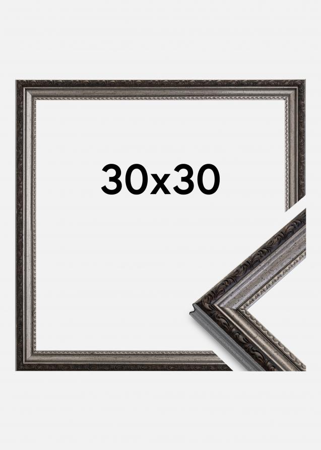 Cadre Abisko Verre Acrylique Argent 30x30 cm