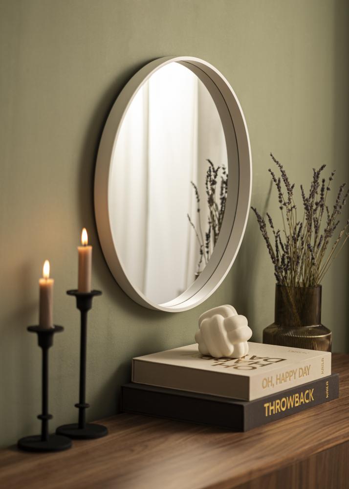 Miroir Reflection Blanc 50 cm 