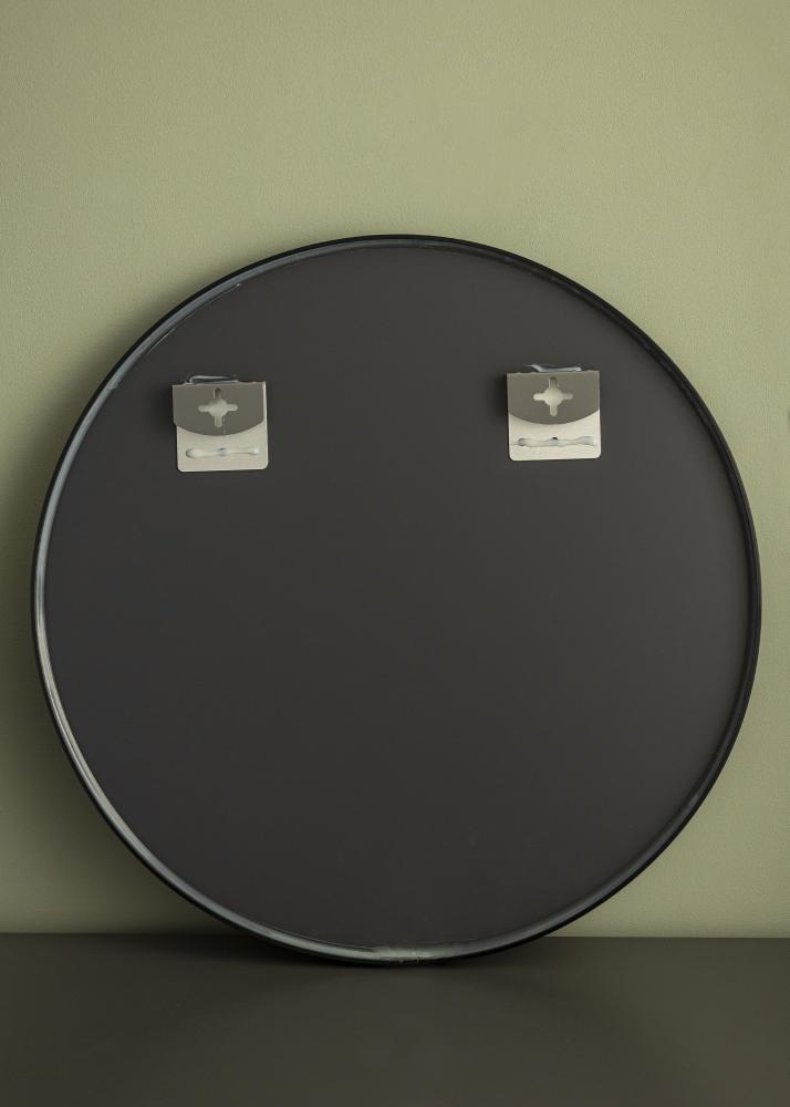 Miroir Madrid Noir diamtre 60 cm