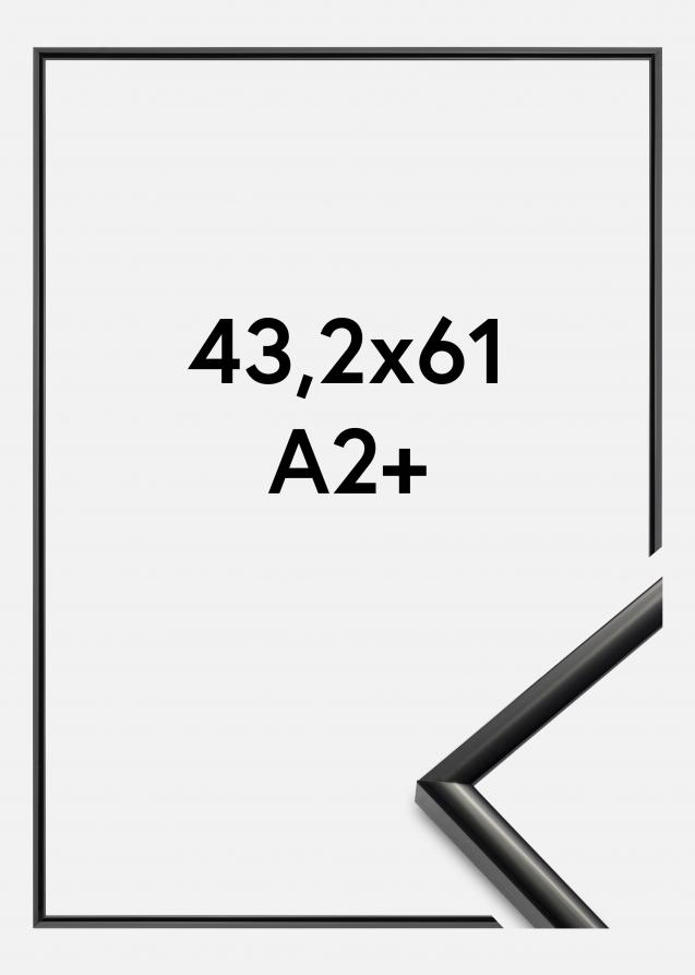 Cadre New Lifestyle Verre Acrylique Noir 43,2x61 cm (A2+)