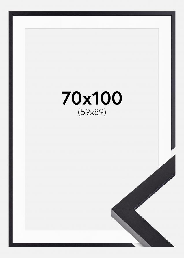 Cadre Selection Noir 70x100 cm - Passe-partout Blanc 60x90 cm
