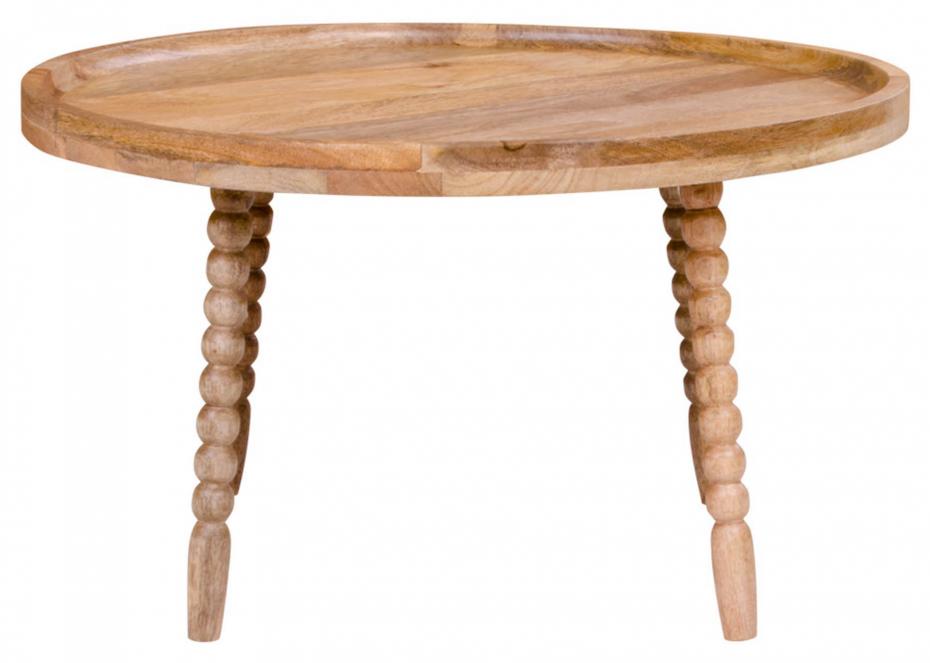 Table basse Jammu 60x60 cm - Manguier