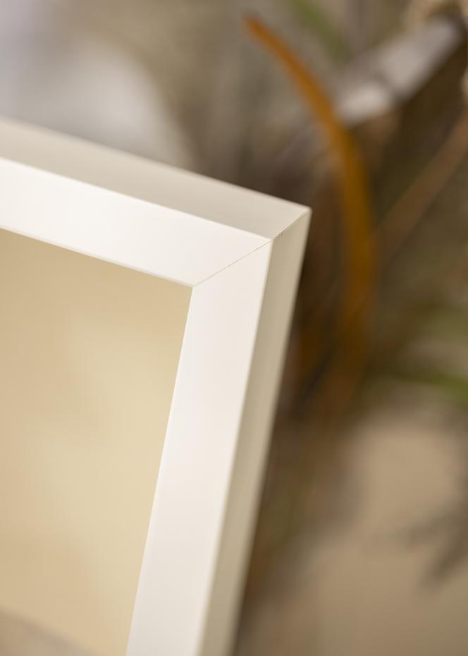 Miroir Elegant Blanc - Propres mesures