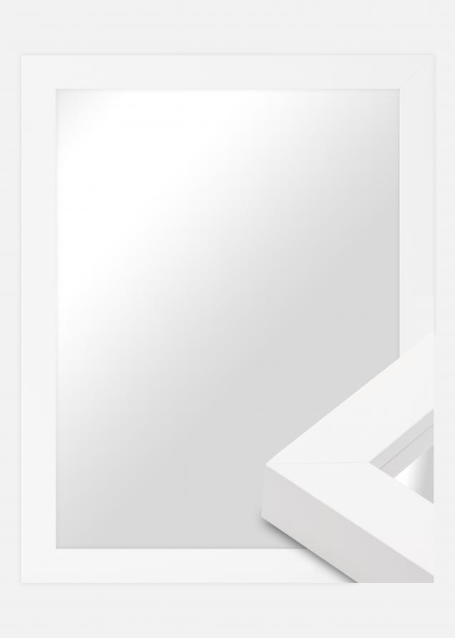 Miroir Hathor Blanc - Sur mesure