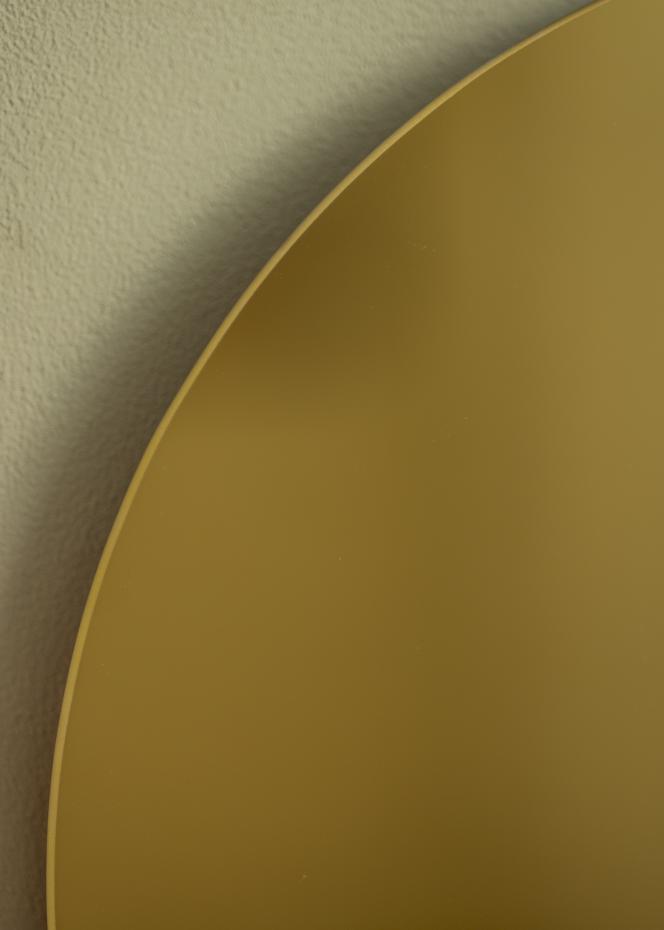 KAILA Miroir rond Gold diamtre 30 cm