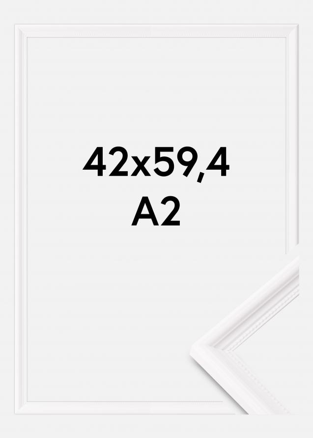 Cadre Gala Verre Acrylique Blanc 42x59,4 cm (A2)