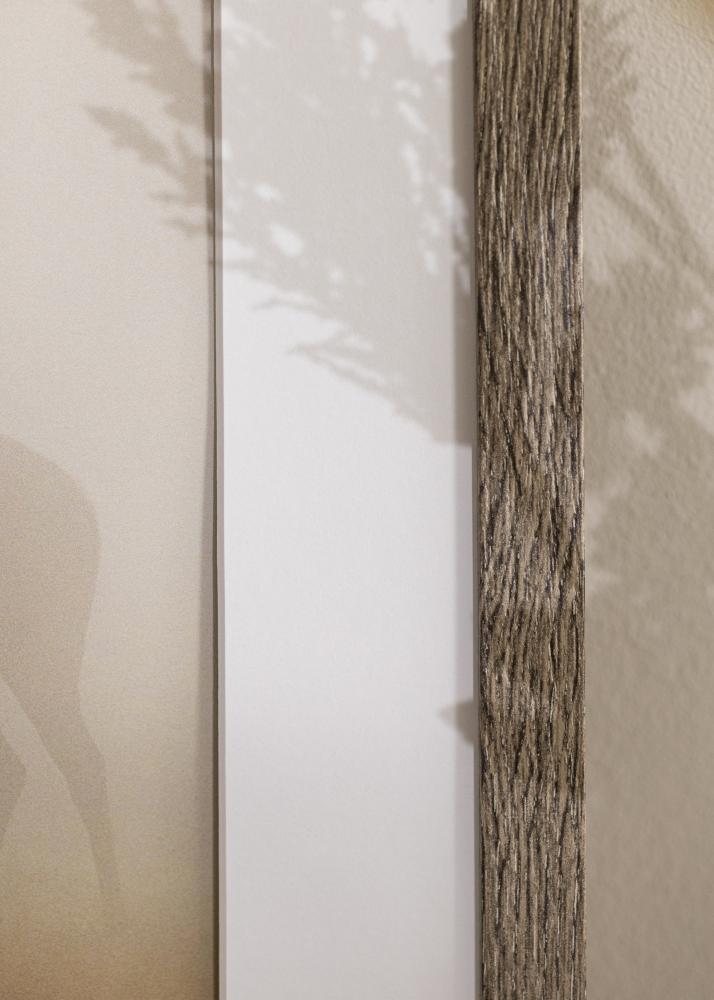 Cadre Stilren Verre Acrylique Dark Grey Oak 50x70 cm