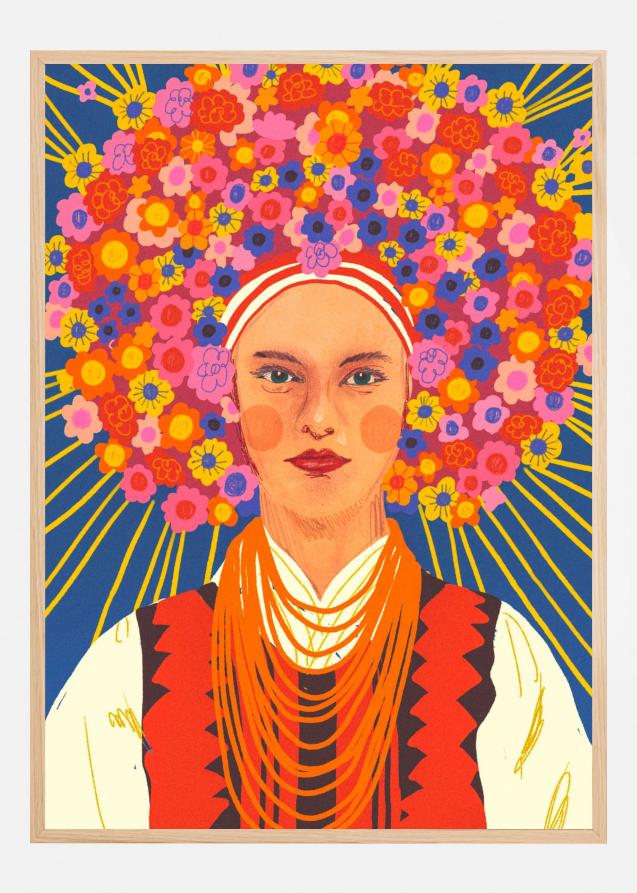 Ukrainian beauty Poster