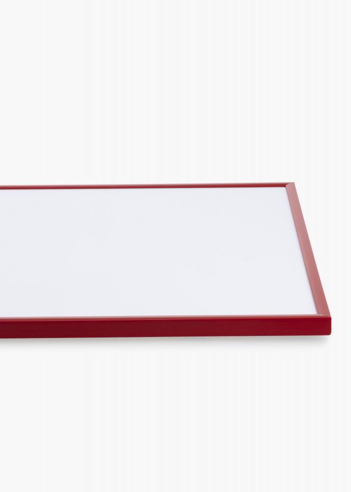 Cadre New Lifestyle Medium Red 70x100 cm - Passe-partout Noir 59,4x84 cm