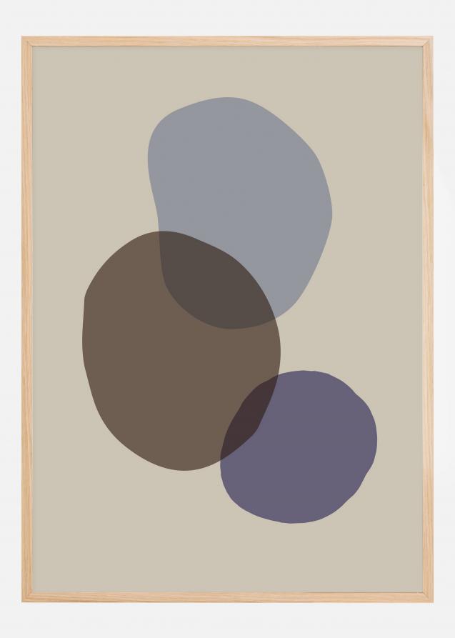Organic Shapes Poster