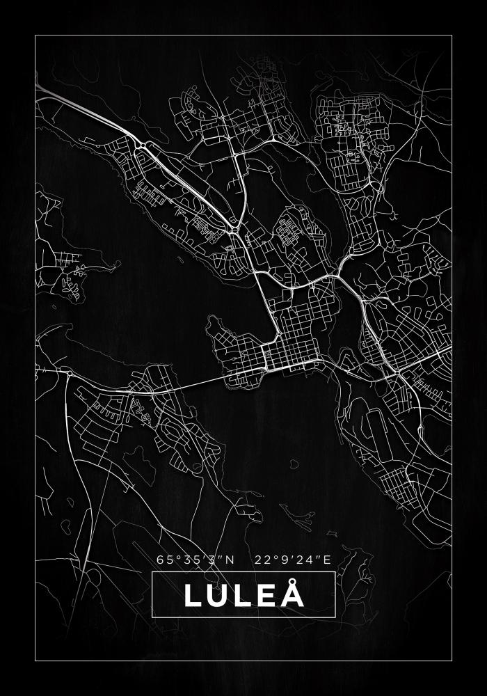 Map - Lule - Black
