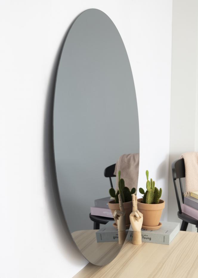 KAILA Miroir rond Smoked Grey diamtre 110 cm