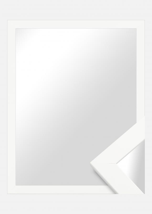 Miroir Trendline Blanc - Propres mesures
