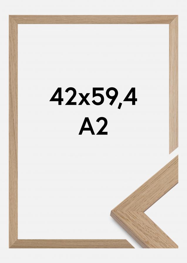 Cadre Trendline Verre Acrylique Chêne 42x59,4 cm (A2)