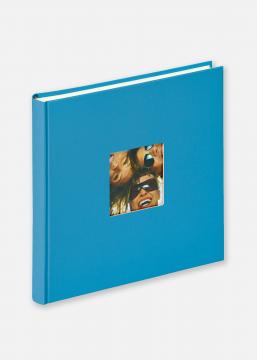 Fun Album Bleu ocan - 26x25 cm (40 pages blanches / 20 feuilles)