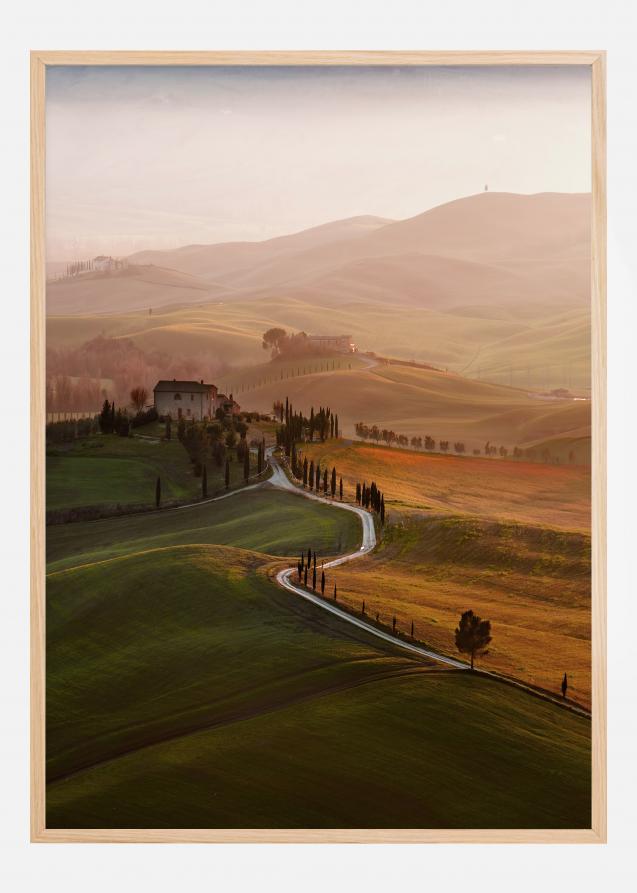 Val D'Orcia Poster
