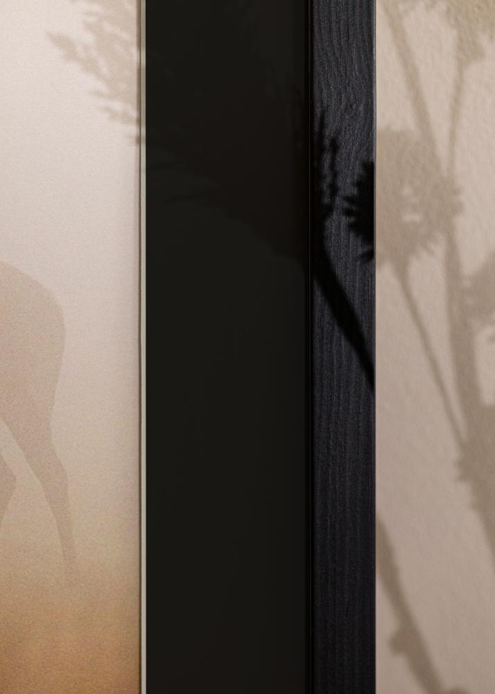 Cadre Stilren Noir 30x40 cm - Passe-partout Noir 20x28 cm