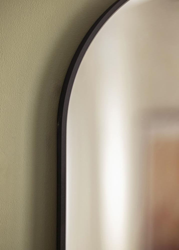 Miroir Arch Noir 40x140 cm