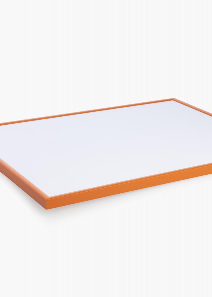 Cadre New Lifestyle Orange 50x70 cm - Passe-partout Blanc 33x56 cm
