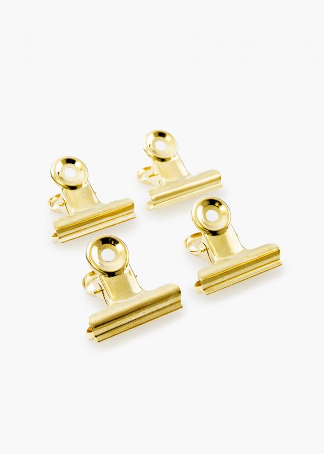 KAILA Poster Clip Gold 40 mm - 4-p