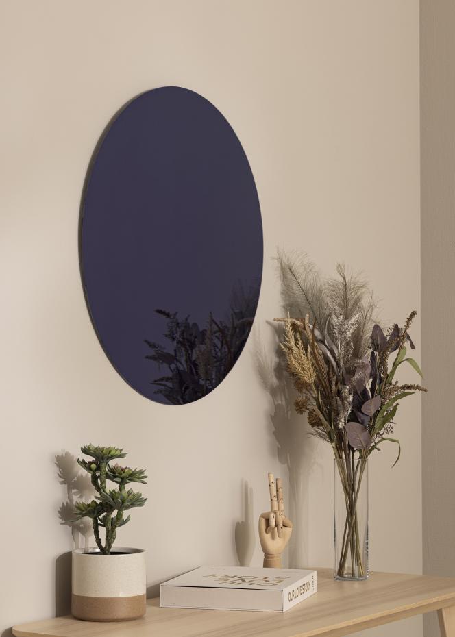 Miroir Dark Blue diamtre 70 cm