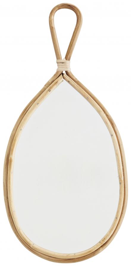 Miroir Bambou 22x48 cm