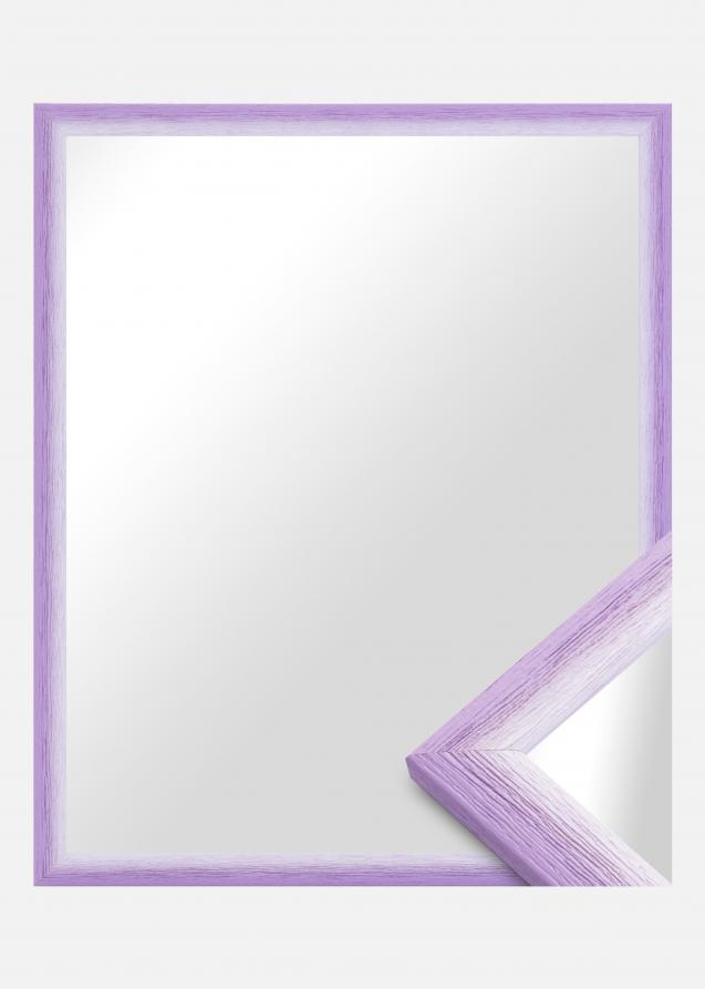 Miroir Cornwall Violet clair - Sur mesure