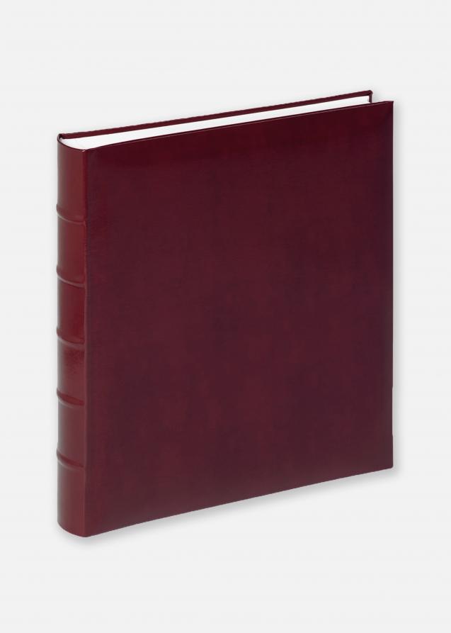 Walther Album photo Classic Rouge - 29x32 cm (60 pages blanches / 30 feuilles)