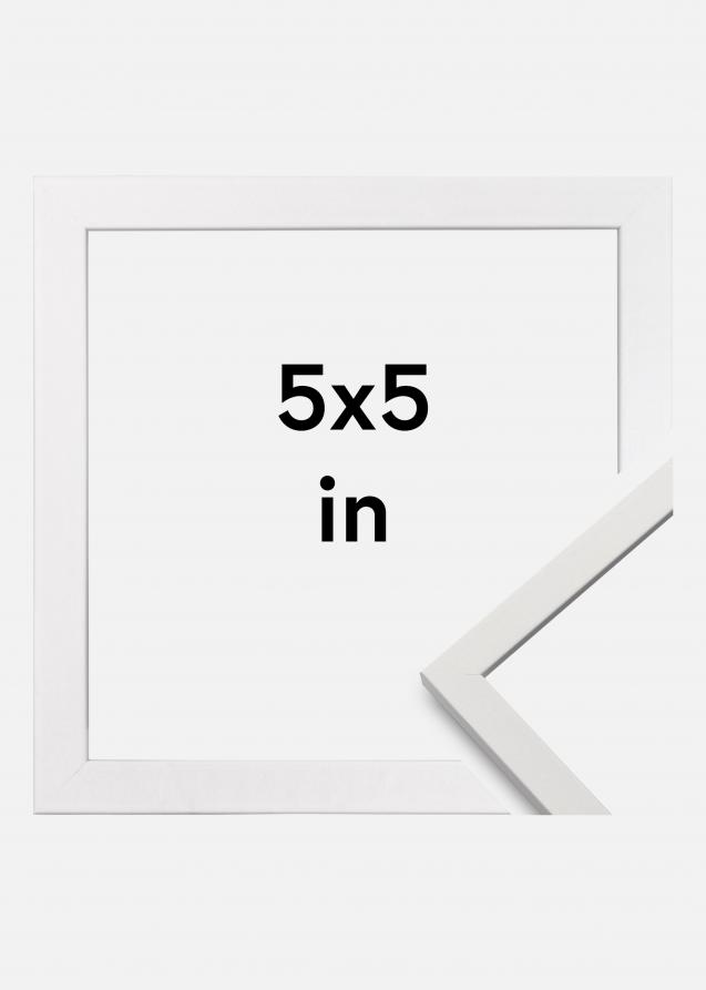 Cadre Edsbyn Verre Acrylique Blanc 5x5 inches (12,7x12,7 cm)