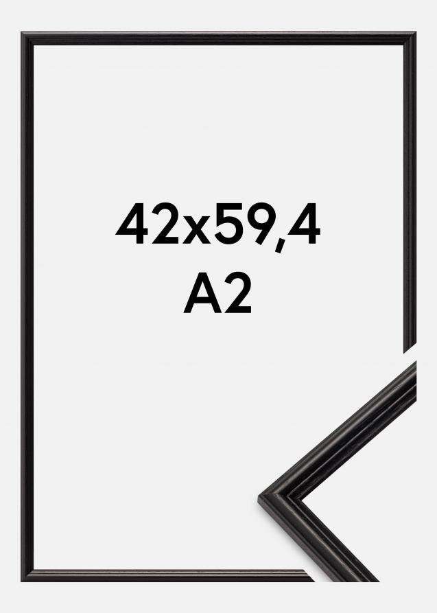Cadre Horndal Verre Acrylique Noir 42x59,4 cm (A2)