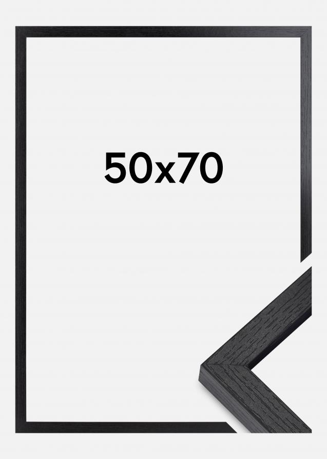 BGA Cadre boîte Verre Acrylique Noir 50x70 cm