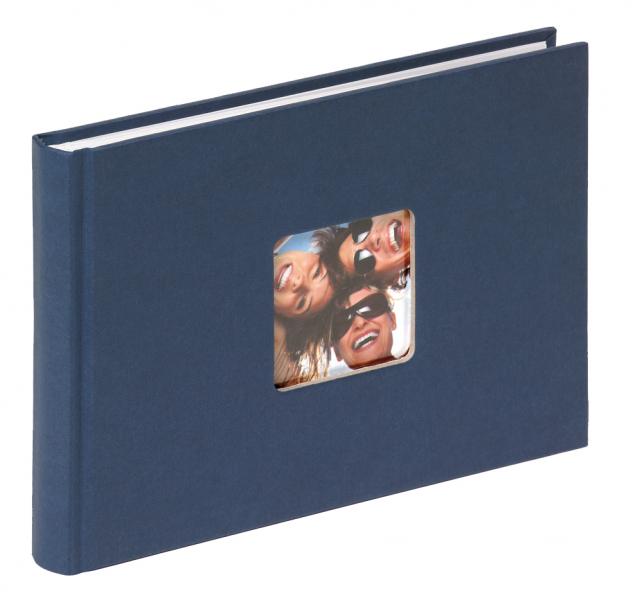 Fun Album Bleu - 22x16 cm (40 pages blanches / 20 feuilles)