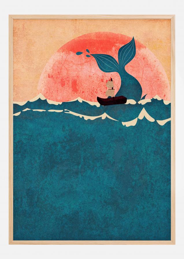 Blue Whale Poster