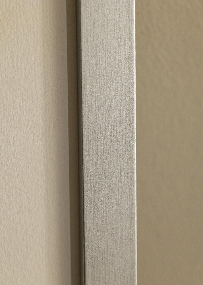 Cadre Selection Argent 15x20 cm - Passe-partout Blanc 10x15 cm