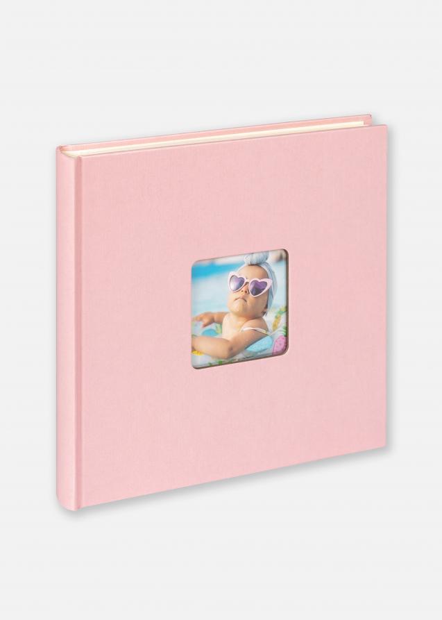 Fun Album bébé Rose - 26x25 cm (40 pages blanches/20 feuilles)