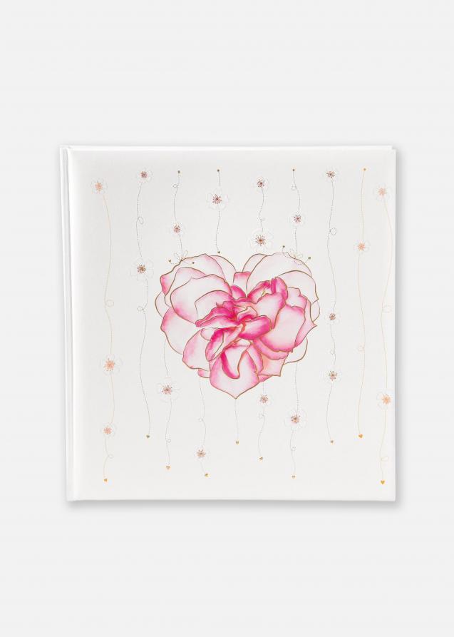 Scent of Roses Album de mariage - 30x31 cm (60 pages blanches / 30 feuilles)