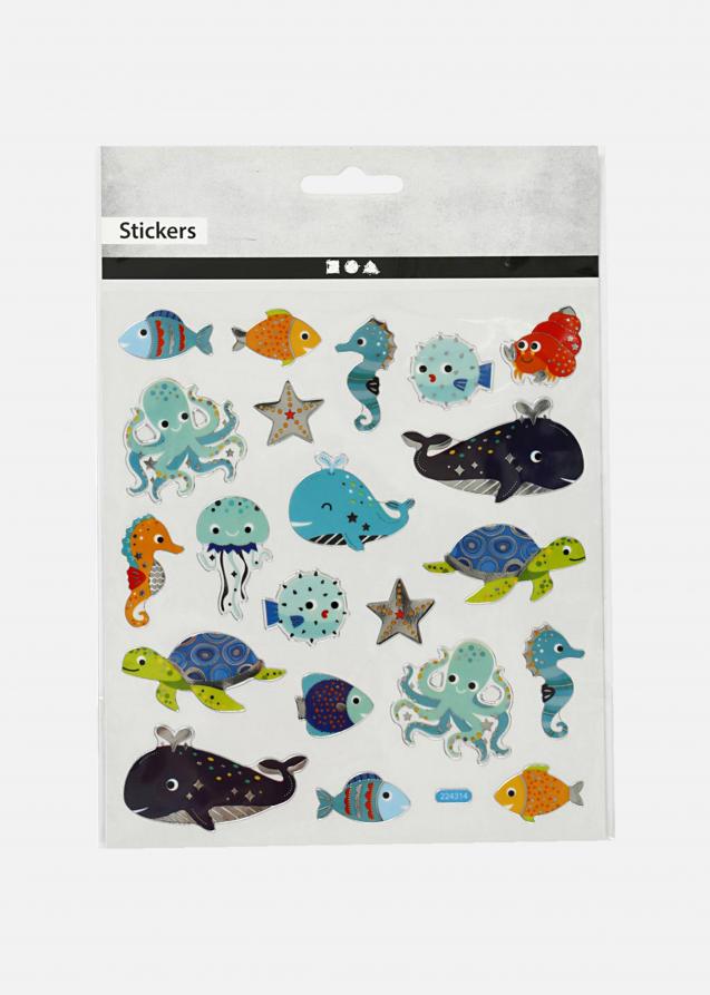 Stickers Animaux de la mer