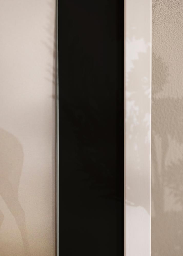 Cadre Stilren Blanc 40x40 cm - Passe-partout Noir 10x10 pouces