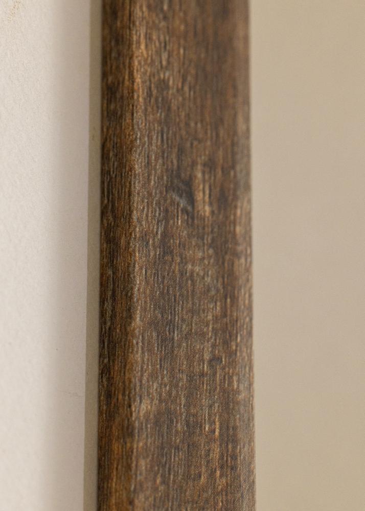 Cadre Fiorito Washed Oak 60x80 cm - Passe-partout Blanc 50x70 cm