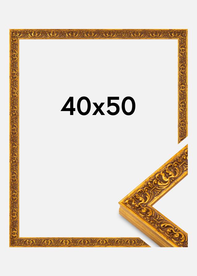 Cadre Amber Vitré Acrylique Doré 40x50 cm