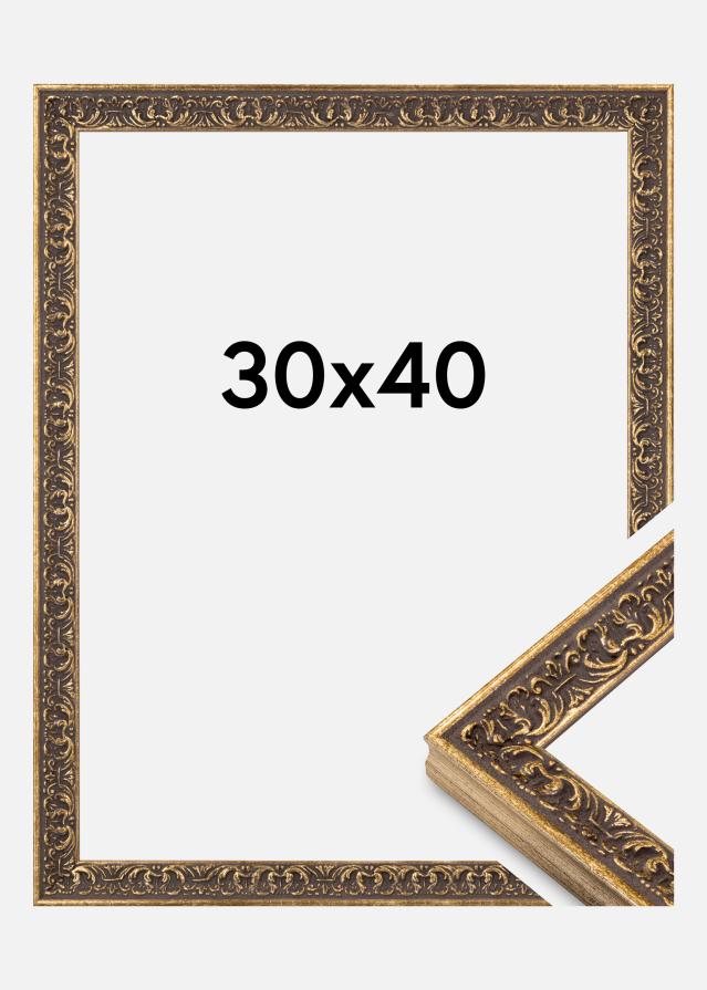 Cadre Amber Verre acrylique Argent 30x40 cm