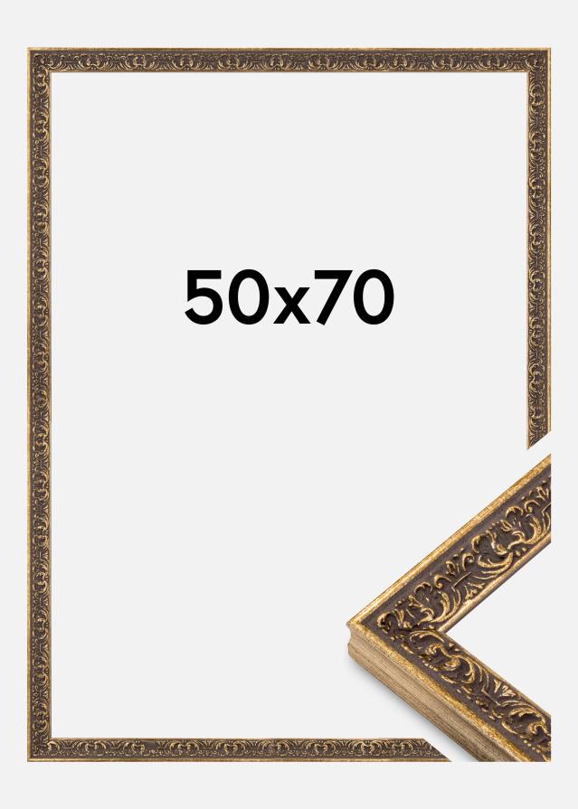 Cadre Amber Verre acrylique Argent 50x70 cm