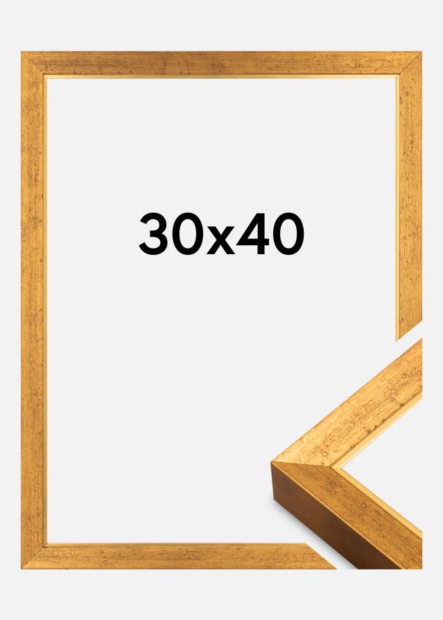 Cadre Brema Acrylique Or 30x40 cm