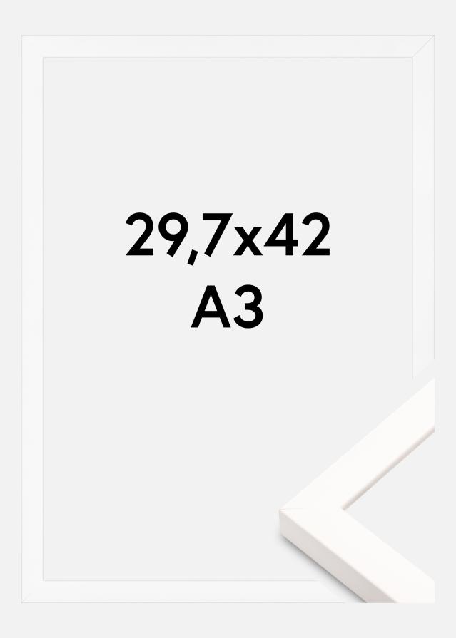 Cadre Brooke Akrylglas Blanc 29,7x42 cm (A3)