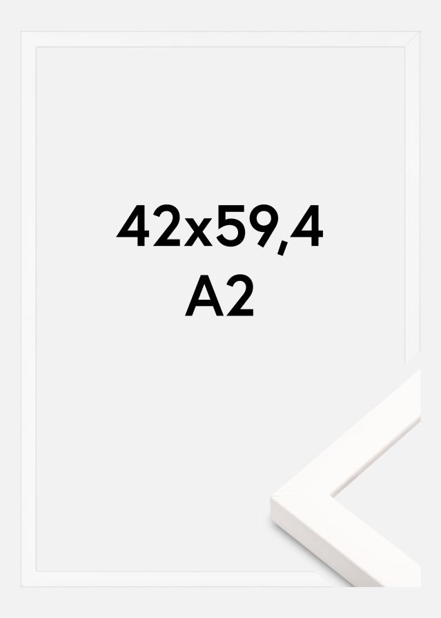 Cadre Brooke Verre acrylique Blanc 42x59,4 cm (A2)