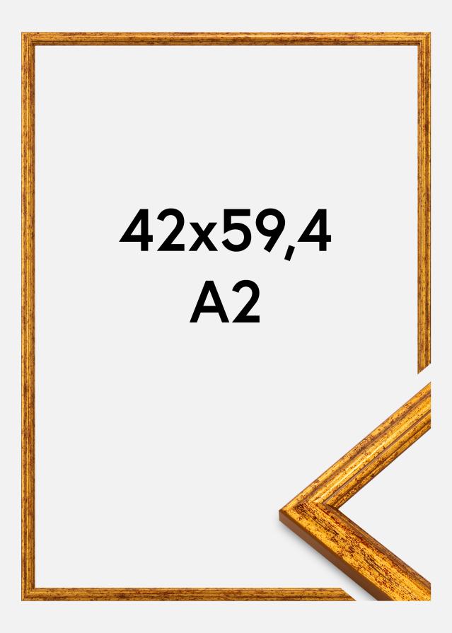 Cadre Claudia Verre acrylique Or 42x59,4 cm (A2)