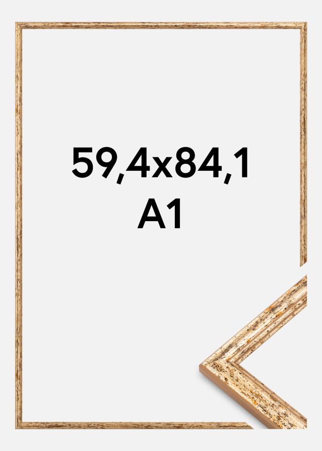Cadre Claudia Verre acrylique Argent 59,4x84,1 cm (A1)