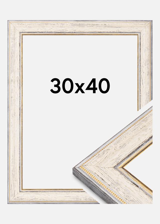 Cadre Fabriano Verre acrylique Blanc 30x40 cm